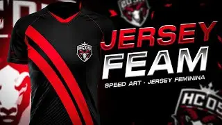 SPEED ART - Jersey FEMININA {HCOS}