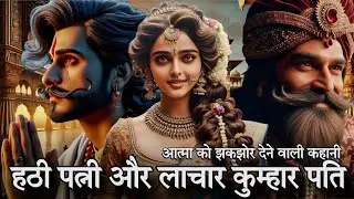 हठी पत्नी और लाचार कुम्हार पति!!#hindistories