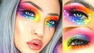 Amazing Rainbow Pride Makeup Looks 2021 - Pride makeup tutorial | Beauty Jungle