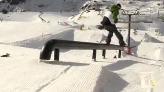 15. Frontside Lipslide to Frontside 270 (Goofy) | Trick Bag Snowboarding.