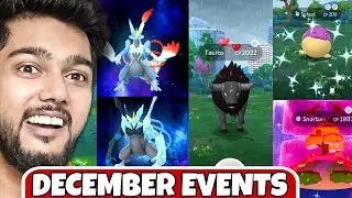 BIGGEST December Ever in Pok&eacute;mon GO! New Raids, Spawns & Surprises! 2025