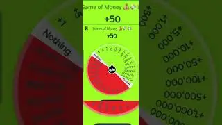 spin the money wheel and see if u can hit the jackpot #spinthewheel  #wheelofmoney #shorts