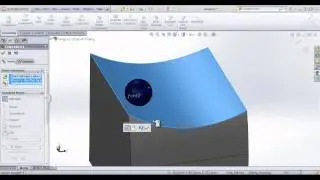 SolidWorks Training - Mating a Sphere to a Surface