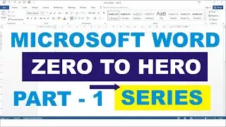 Microsoft Word Office Suite For Beigner's. File Menu, Home Tab, Font Syle! Maa Technology.