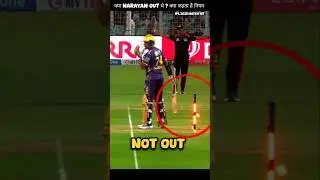 😱not out😱 sunil narayan hit wicket | rcb vs kkr highlights #shorts #ipl