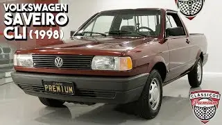 Volkswagen Saveiro CLi (1998)  - 59 mil km - Totalmente original - Cl&aacute;ssicos Premium