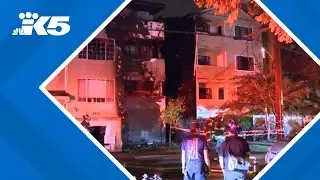 Fire that damaged 2 apartment buildings in Seattle deemed an arson