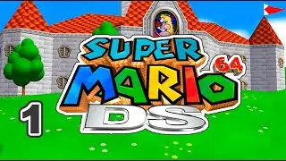 Super Mario 64 DS (NDS) - 150 Stars Longplay, Walkthrough, No Commentary - Part 1