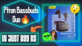 |🤟Ptron Bassbuds Duo New🔥| Unboxing | 2022 | Bassbuds under 1000 |#shorts#unboxing#viral#ufabc15anos