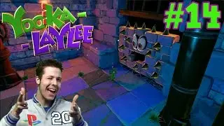 Yooka-Laylee Gameplay (PS4) Part 14 - Wall of Death