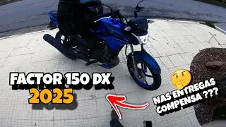 FACTOR 15O DX 2025 OQUE ACHEI DELA NAS ENTREGAS APOS 1000KM RODADOS, MOTO RUIM??