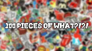 Cant believe we opened 100 Random stickers!!
