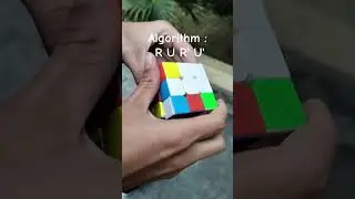 Rubik's cube algorithm #puzzle #viral #rubikcube @Masti_Cooking