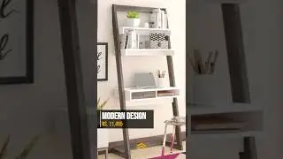 PeelOrange New White Ladder Work From Home Study Table