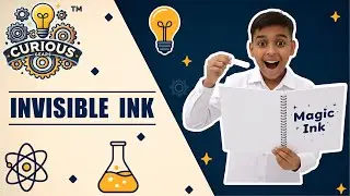 Write Secret Messages Like a Spy! 🤫 Top Secret Invisible Ink Trick | Curious Gears