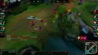 LoL Game Highlight #1 Master yi ONE SHOT