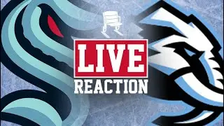 Seattle Kraken at Utah Mammoth Live Reaction!