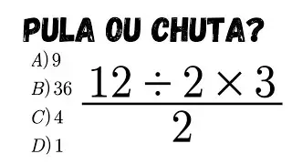 Matem&aacute;tica B&aacute;sica: A Express&atilde;o Num&eacute;rica que TRAVA todo mundo!