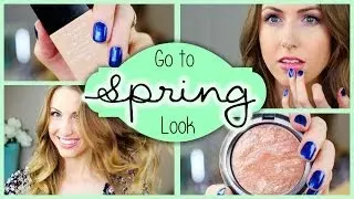 Get Ready with Me ♥ Go To Spring Look w/MakeupbyAlli!