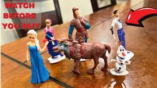 Frozen cake topper Figures Set 6Pcs Frozen cake decorations for Frozen party supplier birthday