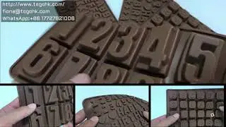 alphabet letter chocolate molds &  DIY : alphabet letter molds