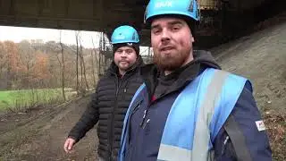 Bönninger Gerüstbau GmbH & Co. KG – Ortstermin MJ Gerüst an der Talbrücke Saßmicke