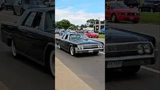 1962 Lincoln Continental Classic Car Drive By Engine Sound Woodward Dream Cruise 2024