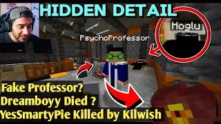 Fake Professor? DreamBoyy Died? 😨 Hidden Details in Hidden Details 