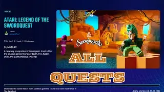 The Sandbox Alpha Season 5 &ndash; ATARI: Legend of the Swordquest | All Quests Completed Hidden Rewards!