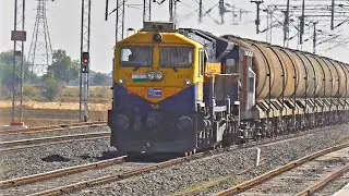 Wdg 4d 70865 TKD Locomotive with BTPN Train Towards Rajkot Junction Side.