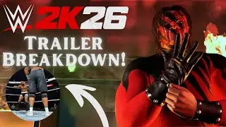 I'M GETTIN EXCITED... but... | WWE 2k26 Trailer Breakdown! | ROH Confirmed?!