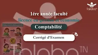Comptabilit&eacute; 1&egrave;re Ann&eacute;e Facult&eacute; 🎯 | Corrig&eacute; d'Examen Dr Ines Ben Cheikh