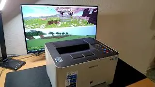 hacking a printer to run a minecraft server