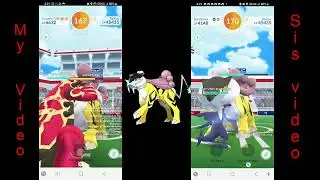 How to Mock SOLO with side-by-side videos. #pokemongoshorts #pokemongo #legendarypokemon #raikou