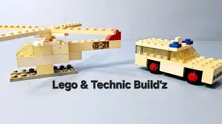 Legoland Ambulance & Helicopter (653) (Release Year 1973) Lego Build