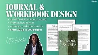 Custom Workbook & Journal Design Service | Stand Out with Professional Branding
