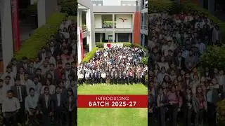 PGDM, Business Analytics & MBA 🎓 | Batch 2025&ndash;27 Induction #shorts