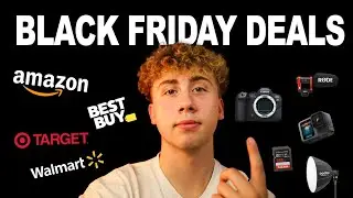 Camera Gear YOU NEED to buy on Black Friday