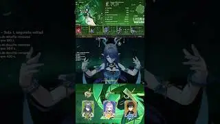Nefer Lunar bloom | Abismo 6.2 Luna III #genshinimpact #genshin #abyss #fyp #fy #fypシ