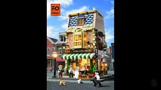 Lumibricks (FUNWHOLE) F9031 &ndash; Complete Book Caf&eacute; Instructions! (Step‑by‑Step Guide)