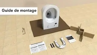 Instructions d'installation pour les WASHLET RW, SW, RX EWATER+, SX EWATER+, RG et RG Lite