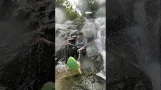 trail run tipis tipis ke curug cibingbin 🥰
