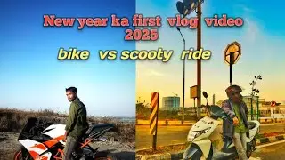 New year  2025 #myfirstvlogviral #rs200 #amit st #motovlogwithgoprohero10