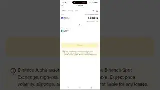 how to convert any token into usdt in binance || token usdt me convert krne ka trika