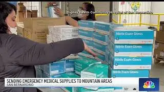 Sending Emergency Medical Supplies to Mountain Areas | NBC-4 Sunday News at 11 p.m.