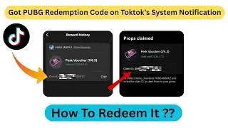 Got PUBG Redemption Code on TokTok System Notification | How to Redeem PUBG Code | DollarTube Nepal
