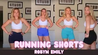 My favourite running shorts ! Gymshark, Halara, Shein- Robyn Emily