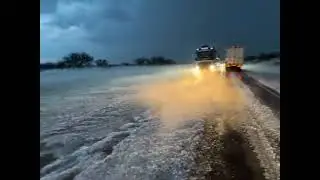 Tormenta con granizo y fuertes vientos azot&oacute; General Acha