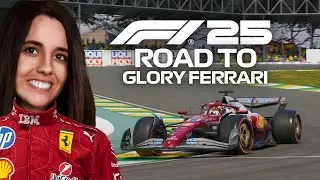 F1 25 Road to Glory Driver Career in Ferrari - Brazil & Vegas