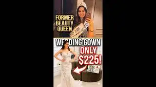 She Found Her DREAM Wedding Dress for Only $299!😱 | Emotional Reveal #wedding #bridalfashion #bride